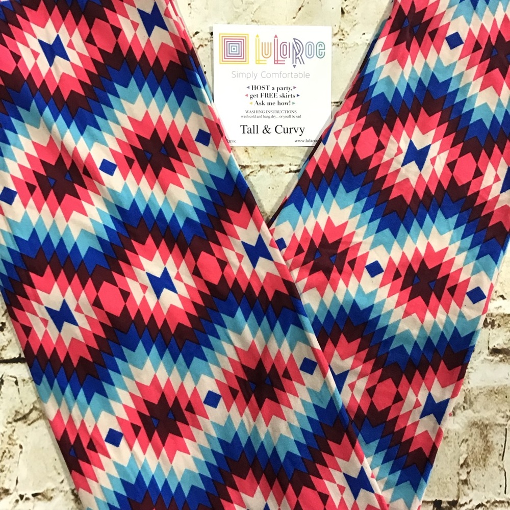 LuLaRoe Leggings TC Fits Size 12-18 New In Package